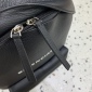 Replica Balenciaga logo leather shoulder bag