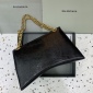 Replica Balenciaga Crackle hourglass chain bag