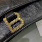 Replica Balenciaga Crackle hourglass chain bag