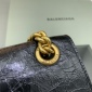 Replica Balenciaga Crackle hourglass chain bag