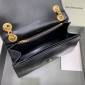 Replica Balenciaga Crackle hourglass chain bag