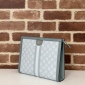 Replica Gucci Ophidia GG Small Shoulder Bag in Blue