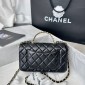 Replica CHANEL double G logo mini chain bag