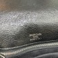 Replica Balenciaga black Small Leather Soft Flap Shoulder Bag