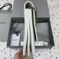 Replica Balenciaga white Small Leather Soft Flap Shoulder Bag