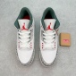 Replica Air Jordan AJ3 Retro Wings Flowers white pink green