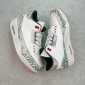 Replica Air Jordan AJ3 Retro Wings Flowers white pink green