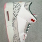 Replica Air Jordan AJ3 Retro Wings Flowers white pink green