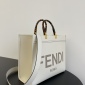 Replica FENDI FENDI 2way Tote Bag Calfskin leather Ivory Used Women logo ｜Product Code：2118700017926｜BRAND OFF Online Store