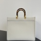 Replica FENDI FENDI 2way Tote Bag Calfskin leather Ivory Used Women logo ｜Product Code：2118700017926｜BRAND OFF Online Store