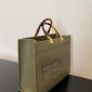 Replica Fendi Letter logo on Sunshine tote bag