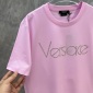 Replica Versace Jing 1978 Re-Edition Logo short-sleeved T-shirt