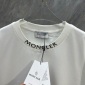 Replica Moncler Brand letter-printed logo short-sleeved T-shirt