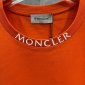 Replica Moncler Brand letter-printed logo short-sleeved T-shirt