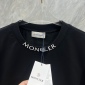 Replica Moncler Brand letter-printed logo short-sleeved T-shirt