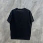 Replica Moncler Letter flocked logo short-sleeved T-shirt