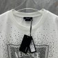 Replica Versace Vintage logo crystal embellished cotton short-sleeved T-shirt