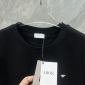 Replica DIOR Little bee embroidery logo round neck short-sleeved T-shirt