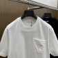 Replica Prada triangle label short sleeve T-shirt