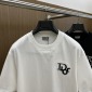 Replica Dior Pin T-Shirt White Embroidered