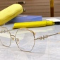 Replica Gucci Gold Metal Geometric Eyeglasses