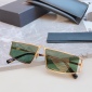 Replica YSL frameless square sunglasses