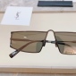 Replica YSL frameless square sunglasses