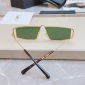 Replica YSL frameless square sunglasses