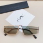 Replica YSL frameless square sunglasses