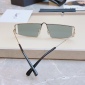 Replica YSL frameless square sunglasses