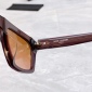 Replica YSL square frame sunglasses