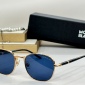 Replica MONT BLANC Oval sunglasses