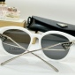 Replica Prada Round frame transparent sunglasses