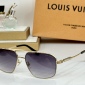 Replica Louis Vuitton Gradient color gilt sunglasses