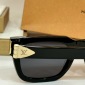 Replica Louis Vuitton Clear square sunglasses