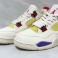 Replica Air Jordan 4 Rainbow gradient basketball shoes