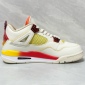 Replica Air Jordan 4 Rainbow gradient basketball shoes