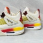 Replica Air Jordan 4 Rainbow gradient basketball shoes