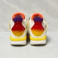 Replica Air Jordan 4 Rainbow gradient basketball shoes