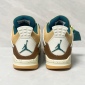 Replica Air Jordan 4 Retro Boys' Grade School Basketball Shoes - Cacao Wow