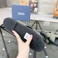 Replica DIOR CD Diamond logo Cross strap slippers