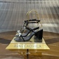 Replica Rene Caovilla Chunky heels with bows