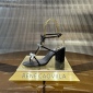 Replica Rene Caovilla Chunky heels with bows