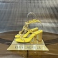 Replica Rene Caovilla Chunky heels with bows