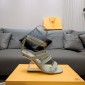 Replica Fendi F heel series sandals