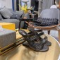 Replica Fendi F heel series sandals