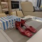 Replica Prada Small square and hollow Mary Jane sandals