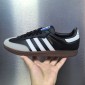 Replica Adidas Samba Black & White Vegan Men's Shoes