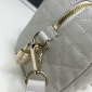 Replica DIOR Groove 20 Mini Bag Black Macrocannage