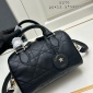 Replica DIOR Groove 20 Mini Bag Black Macrocannage